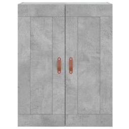 Berkfield Home Highboard Concrete Grey 69.5x34x180 cm Engineered Wood - thumbnail 6
