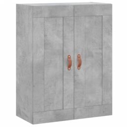 Berkfield Home Highboard Concrete Grey 69.5x34x180 cm Engineered Wood - thumbnail 5