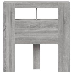 Berkfield Home LED Headboard Grey Sonoma 100x18.5x103.5 cm Engineered Wood - thumbnail 6