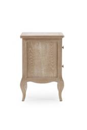 Julian Bowen Camille French Style 2 Drawer Bedside Table in Light Oak - thumbnail 6