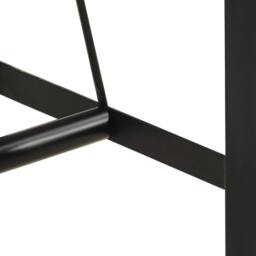 Berkfield Home Bar Table 110x55x107 cm Solid Wood Acacia & Iron in Brown - Size: 110 x 55 x 107 cm - thumbnail 6