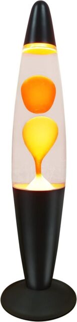 "Trendi 16"" Yellow Wax Motion Lamp with Aluminum Base - Size: 16 inches" - image 1