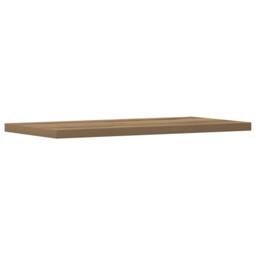 Berkfield Home Wall Shelves 4 pcs Artisan Oak 40x20x1.5 cm Engineered Wood in Brown - thumbnail 4