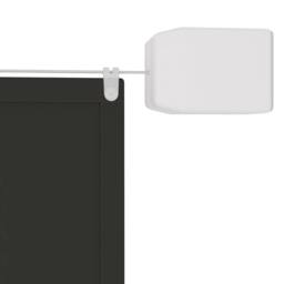 Berkfield Home Vertical Awning Anthracite 140x270 cm Oxford Fabric in Charcoal - thumbnail 3