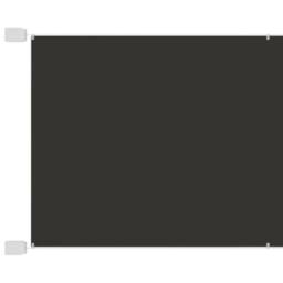 Berkfield Home Vertical Awning Anthracite 140x270 cm Oxford Fabric in Charcoal - thumbnail 1