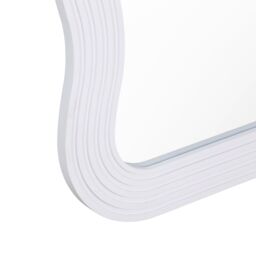 Home Garden Direct Paola Wavy Mirror Full Length 70x180cm in White - Size: 70x180 cm - thumbnail 5