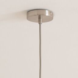 ValueLights Corinne Twill Spiral Green Glass Chrome Capped Ceiling Pendant Light in Light Green - thumbnail 5