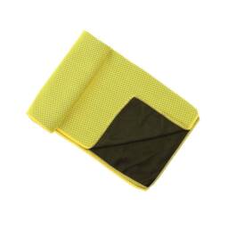 Quipulse Two-Tone Cooling Towel in Yellow - thumbnail 1