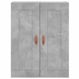Berkfield Home Highboard Concrete Grey 69.5x34x180 cm Engineered Wood - thumbnail 6