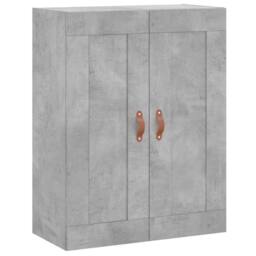 Berkfield Home Highboard Concrete Grey 69.5x34x180 cm Engineered Wood - thumbnail 5