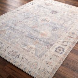 Livabliss Becki Owens Marlene Vintage Blue Grey Traditional Boho Living Dining Rug - Size: 200 cm x 275 cm - thumbnail 4