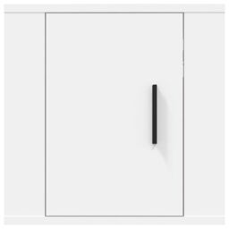 Berkfield Home Wall Mounted TV Cabinet White 40x34, 5x40 cm - thumbnail 5