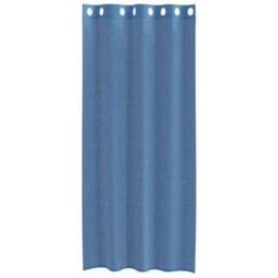 Berkfield Home Voile Curtains with Grommets 2 pcs Royal Blue - thumbnail 4