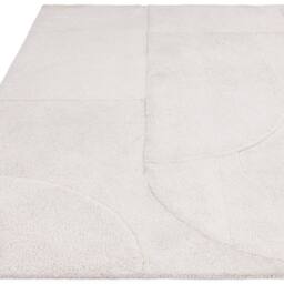 FurnitureboxUK Rift Cream Carved Arches Rug - Size: 120 cm x 170 cm - thumbnail 5