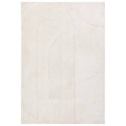 FurnitureboxUK Rift Cream Carved Arches Rug - Size: 120 cm x 170 cm - thumbnail 3