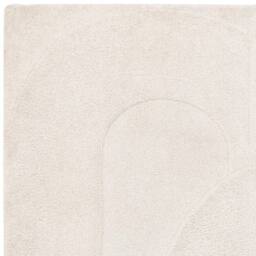 FurnitureboxUK Rift Cream Carved Arches Rug - Size: 120 cm x 170 cm - thumbnail 6