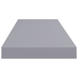 Berkfield Home Floating Wall Shelves 4 pcs Grey 80x23.5x3.8 cm MDF - thumbnail 5