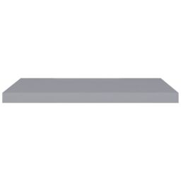 Berkfield Home Floating Wall Shelves 4 pcs Grey 80x23.5x3.8 cm MDF - thumbnail 4
