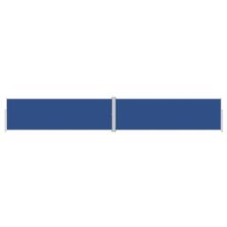 Berkfield Home Retractable Side Awning Blue 160x1000 cm - thumbnail 2