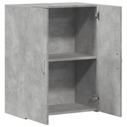 Berkfield Home File Cabinet Concrete Grey 60x32x77.5 cm Engineered Wood - thumbnail 7