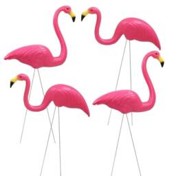 Kelvenix Garden Ornaments Pink Garden Ornaments Pink - Size: 0.6m2