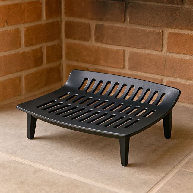 Marco Paul Large 40cm Black Metal Fire Grate Fireside Accessories - image 1