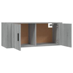 Berkfield Home Wall-mounted TV Cabinets 2 pcs Grey Sonoma 100x34.5x40 cm - thumbnail 5