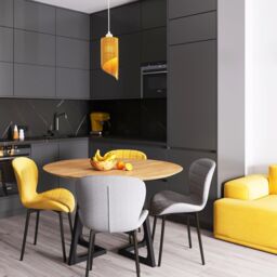 Happy Homewares Modern Designer Satin Gold Tubular Bells Styled Ceiling Pendant Light Shade - thumbnail 6