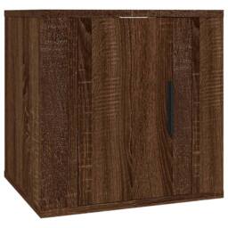 Berkfield Home Wall Mounted TV Cabinets 2 pcs Brown Oak 40x34.5x40 cm - thumbnail 5