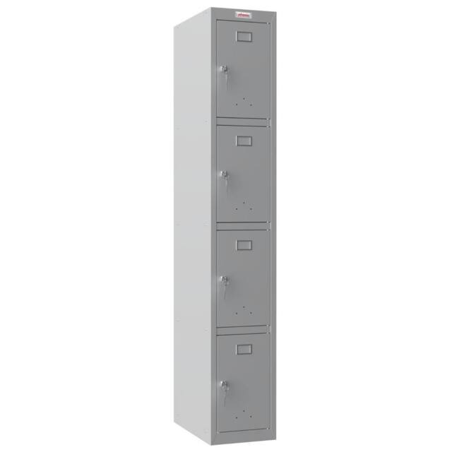 Phoenix Safe Company Personal locker in Grey with Key Locks, PL1430GGK, 60.5L - Size: 180 cm x 100 cm - image 1