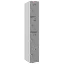 Phoenix Safe Company Personal locker in Grey with Key Locks, PL1430GGK, 60.5L - Size: 180 cm x 100 cm - thumbnail 1