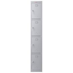 Phoenix Safe Company Personal locker in Grey with Key Locks, PL1430GGK, 60.5L - Size: 180 cm x 100 cm - thumbnail 3