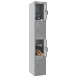 Phoenix Safe Company Personal locker in Grey with Key Locks, PL1430GGK, 60.5L - Size: 180 cm x 100 cm - thumbnail 2