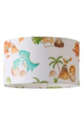 ValueLights Toro Childrens Nursery Drum Ceiling Floor Light Lamp Shade & 10w LED - thumbnail 6