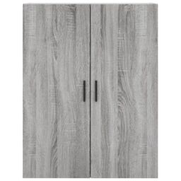 Berkfield Home Highboard Grey Sonoma 69.5x34x180 cm Engineered Wood - thumbnail 6