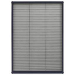 Berkfield Home Plisse Insect Screen for Windows Aluminium Anthracite 80x120 cm in Black - thumbnail 5
