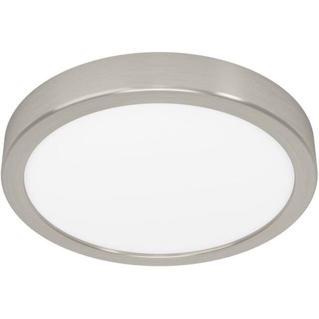 Loops Satin Nickel Design Round Ceiling Light - Indoor Stylish & Elegant in Metallics - image 1