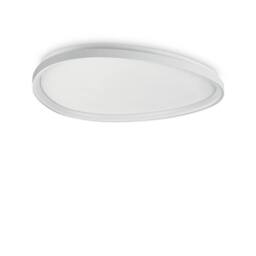 Netlighting Gemini Integrated LED Semi Flush Ceiling Light White 4650lm 4000K