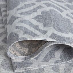 THE RUGS Washable Rugs for Living Room Kitchen Bedroom Trellis Design Grey Machine Washable Area Rugs & Runners 6901 - Size: 200 cm x 290 cm - thumbnail 4