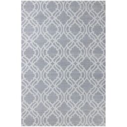 THE RUGS Washable Rugs for Living Room Kitchen Bedroom Trellis Design Grey Machine Washable Area Rugs & Runners 6901 - Size: 200 cm x 290 cm - thumbnail 2