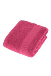 Homescapes 500 GSM Turkish Cotton Towel Soft, Absorbent & Quick-Drying in Raspberry - thumbnail 4