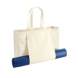Westford Mill EarthAware Yoga Tote Bag in Natural - thumbnail 2