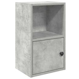 Berkfield Home Bookcase Concrete Grey 31x24x52 cm Engineered Wood - Size: 31 x 24 x 52 cm - thumbnail 2