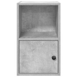 Berkfield Home Bookcase Concrete Grey 31x24x52 cm Engineered Wood - Size: 31 x 24 x 52 cm - thumbnail 5