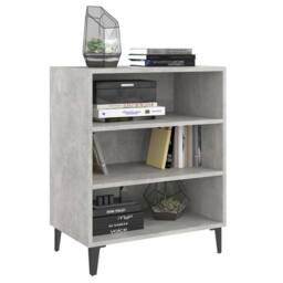 Berkfield Home Sideboard Concrete Grey 57x35x70 cm Engineered Wood - Size: 57 x 35 x 70 cm - thumbnail 1