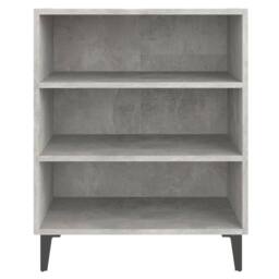 Berkfield Home Sideboard Concrete Grey 57x35x70 cm Engineered Wood - Size: 57 x 35 x 70 cm - thumbnail 4