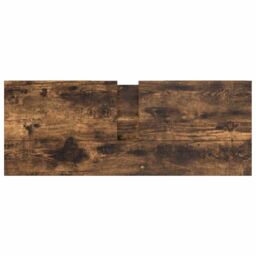 Berkfield Home Basin Cabinet with Drawers Smoked Oak 90x34.5x60 cm in Brown - thumbnail 9