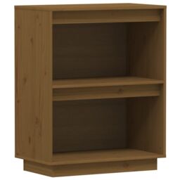 Berkfield Home Console Cabinet Honey Brown 60x34x75 cm Solid Wood Pine - Size: 60 x 34 x 75 cm - thumbnail 2