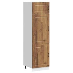 Berkfield Home Kitchen Cupboard Kalmar Old Wood Engineered Wood in Brown - thumbnail 2