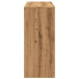 Berkfield Home Sideboard Artisan Oak 102x33x75 cm Engineered Wood in Brown - Size: 102 x 33 x 75 cm - thumbnail 5